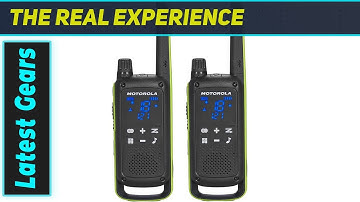 reviewBest Two-Way Radio? Motorola T803 Test