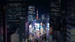 Tokyo Night Ambience 🌃 Soft Japanese Music (1 Hour) screenshot 1