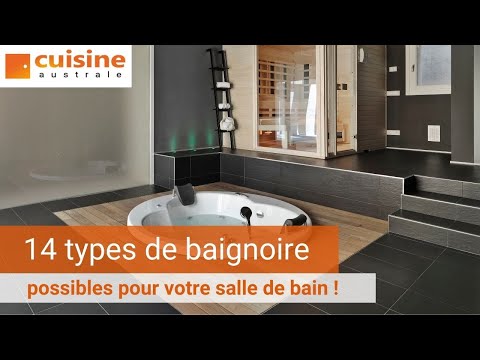 Vidéo: Types de baignoires pour une petite salle de bain