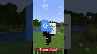 I Put Minecraft Through Google Translate... 1000 Times