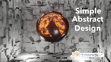 Blender - Simple Abstract Design In Blender 2.93