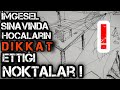 İMGESEL ÇİZİM SINAVINDA DİKKAT EDİLMESİ GEREKENLER!