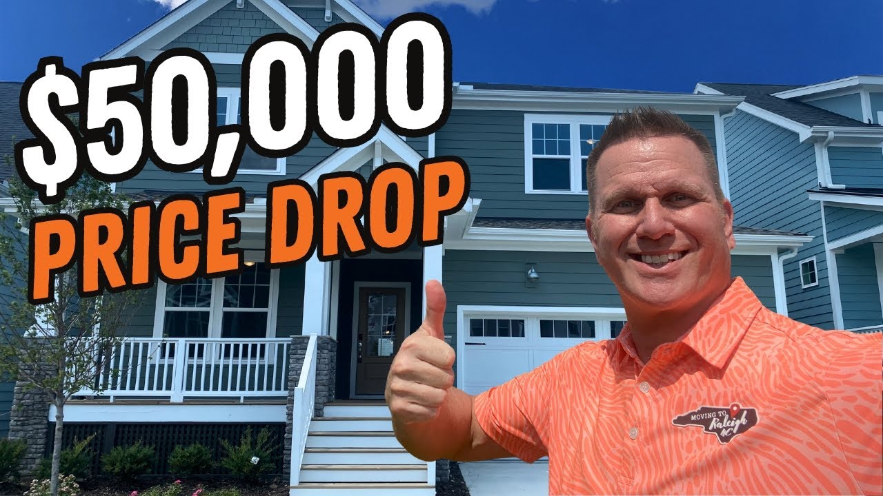 MASSIVE Price Drop on Raleigh NC New Construction Homes in Top Suburb | Wendell Falls NC