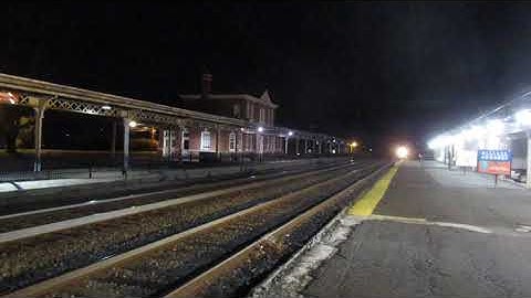 CSX ES40DC #5499 Leads CSX Q157 at West Trenton, NJ With K5HLL Horn
