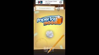 Paper Toss (Gameplay & Review -  Android Game) screenshot 3