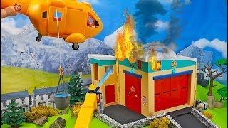 Feuerwehrmann Sam: Kurzschluss in der Elektrik | Feuerwehrstation brennt | Spielzeug Film für Kinder Feuerwehrmann Sam: Kurzschluss in der Elektrik | Feuerwehrstation brennt | Spielzeug Film für Kinder