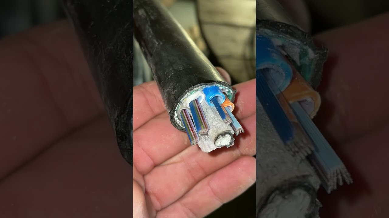 Ленточный оптоволоконный кабель, всего 432 волокна