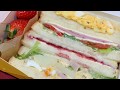 ぽっちゃり母娘の弁当作り#46「サンドイッチ」弁当