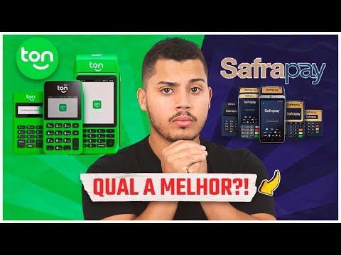 SAFRAPAY vs TON: qual a menor taxa e melhor máquina de cartão?