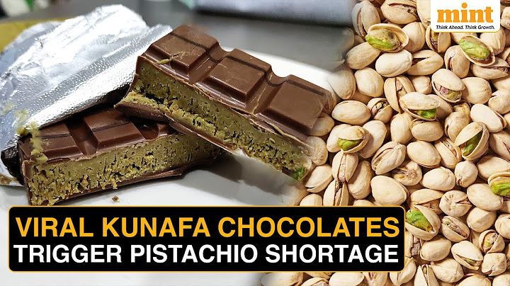 The Viral Dubai Kunafa Chocolate That Broke The Global Pistachio Market