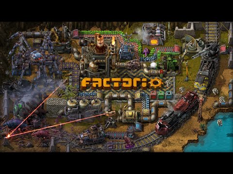 Видео: ПУТЬ К ДРОНАМ - Factorio