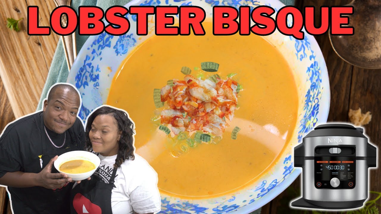 Creamy Lobster Bisque in a Pressure Cooker Easy Ninja Foodie Recipe