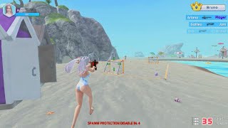 Bikini Beach Anime Girls Assault_first 🍒 screenshot 5