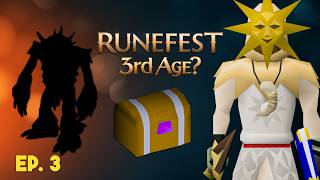 I Got 3rd Age and a Pet After Runefest | Road To 1500 Clogs - Ep. 3