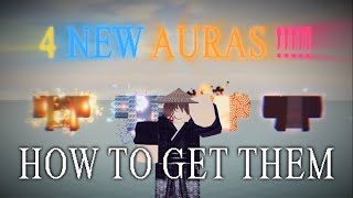 4 NEW AURAS ! HOW TO GET THEM | DSBA Demon Slayer Burning Ashes
