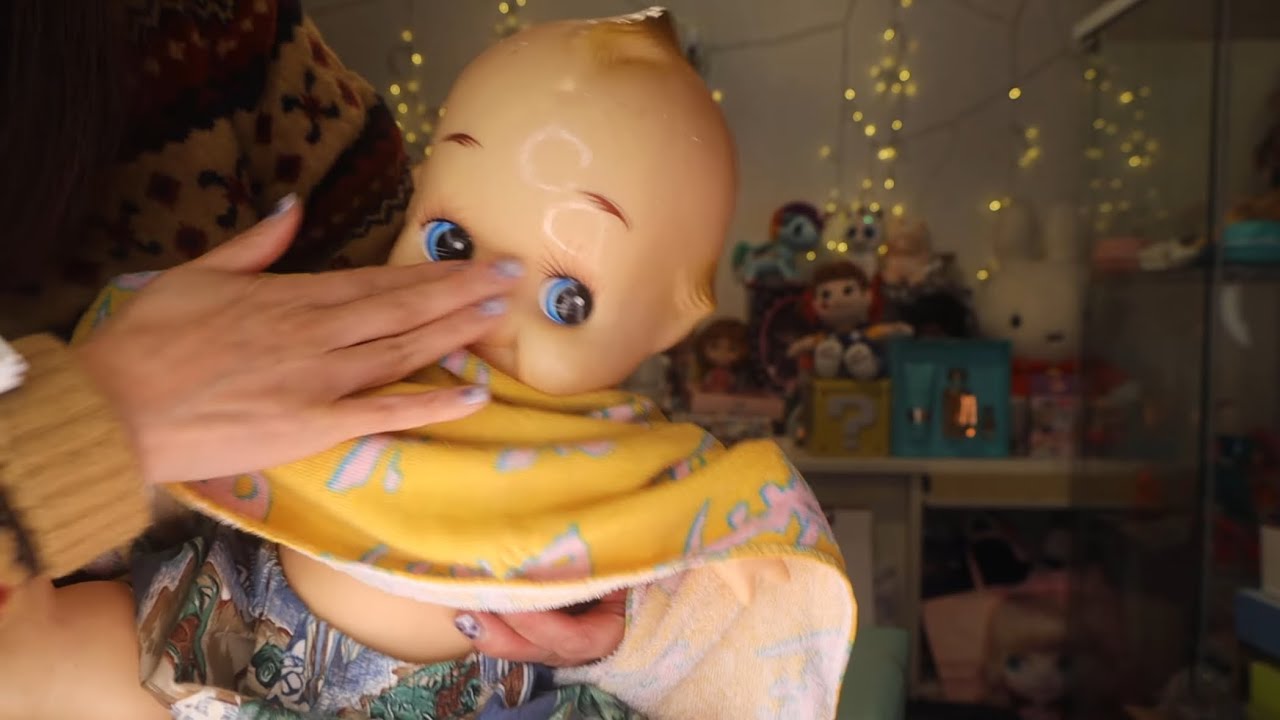 【ASMR】眠れない夜に🌙お母さんがかゆい乾燥肌を優しくケア🩷Hot Towel & Skin Care for Sleep