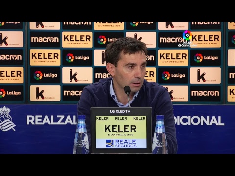 Rueda de prensa Real Sociedad vs D. Alavés - Rueda de prensa Real Sociedad vs D. Alavés