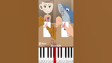 Ballerina Cappuccina Easy Magic Tutorial COMPLETE EDITION (@tieanimation) - Octave Piano Tutorial