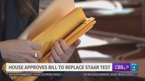 STAAR test elimination bill approved by Texas House