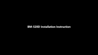 [Milling] BSM-520D Installation Video (Water-cooling spindle)