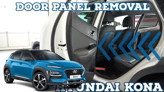 Hyundai Kona Door Panel Removal