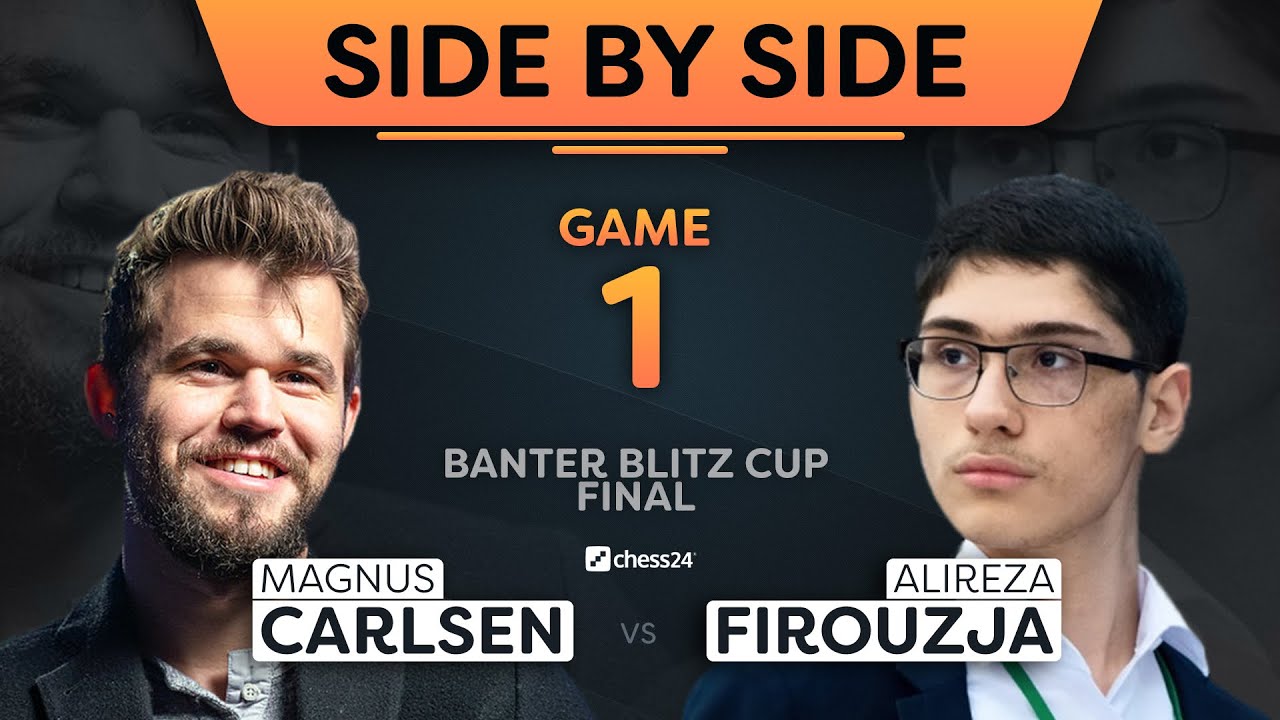 Alireza Firouzja vs Magnus Carlsen • Grand Final, Round 4, 2023