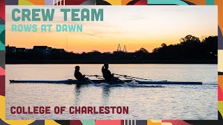 POV: College of Charleston Crew Team in Full Swing at Dawn