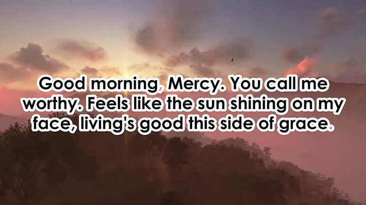 Good Morning Mercy - Jason Crabb - Instrumental (Key B) - 9.5.24