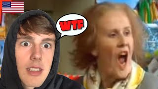 American Reacts to “Catherine Tate - Pound Shop”