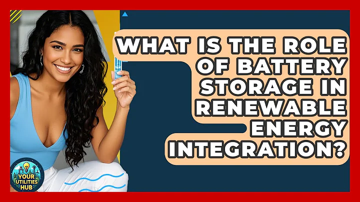 What Is the Role of Battery Storage in Renewable Energy Integration? - Your Utilities Hub
