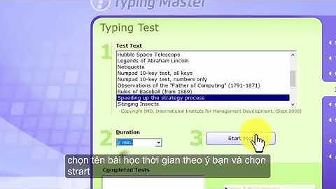 Hướng dẫn sử dụng typing master 10