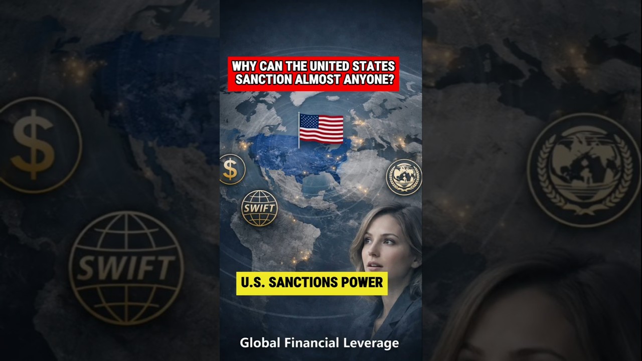 🇺🇸 WHY CAN THE UNITED STATES SANCTION ALMOST ANYONE ?