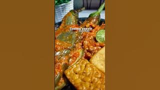 TERONG PENYET sambal terasi pedas 🔥menu receh yg bikin kalap 🤤 #shortvideo #cooking #recipe