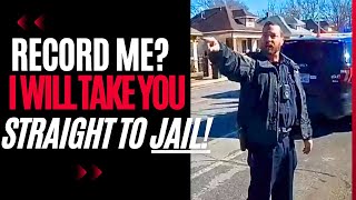 Cop Watcher Targeted For Retribution After Filming Police From Sidewalk