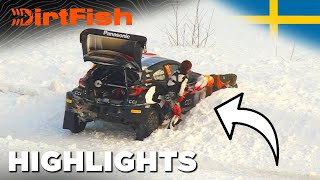 Snowbank Shocker! Wrc Rally Sweden 2024 Saturday Morning Highlights