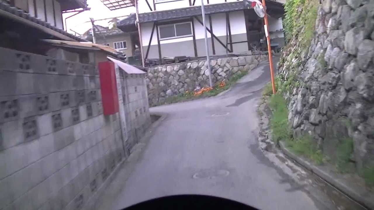 滋賀県道47号線(伊香立浜大津線)最狭区間 YouTube