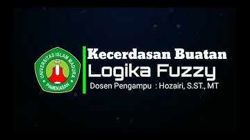 Tugas Kecerdasan Buatan | Logika Fuzzy