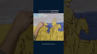 Painting A Very Boring Purple Hill Thing