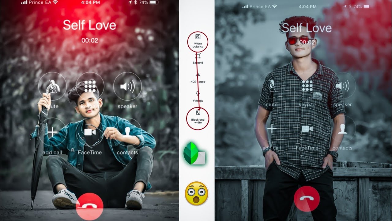 Snapseed - Calling Love New Trick photo editing 2021 | Snapseed Background  Change photo editing 2021 - YouTube