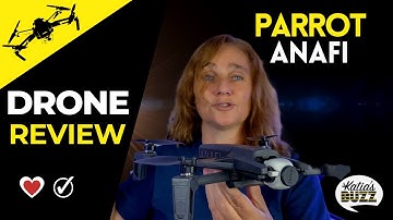 4K HDR Drone Parrot Anafi Review and Where to Locate the SD Card