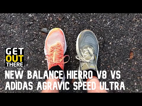 New Balance Hierro V8 vs Adidas Agravic Speed Ultra: Tested and Reviewed
