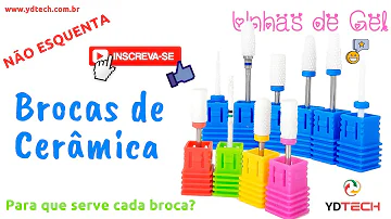 Qual a função de cada broca de cerâmica?