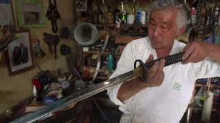 ブラジルの「ラストサムライ」　唯一の刀鍛冶
