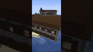 INSANE Minecraft Seed: Woodland Mansion Island RIGHT NEXT to a Village!🏝️ #shorts