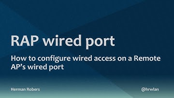 Wired Access on an HPE Aruba Networks Remote AP