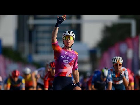 UAE TOUR - Coup de force de Wiebes pour s'offrir l'étape et le maillot de leader sur la 1ère étape