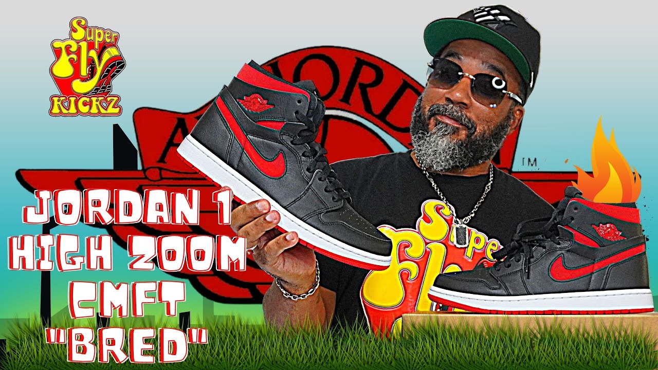 The Jordan 1 High Zoom CMFT Bred (W) Is The Hottest On The Market Period  (WHERE TO BUY)!!! - YouTube