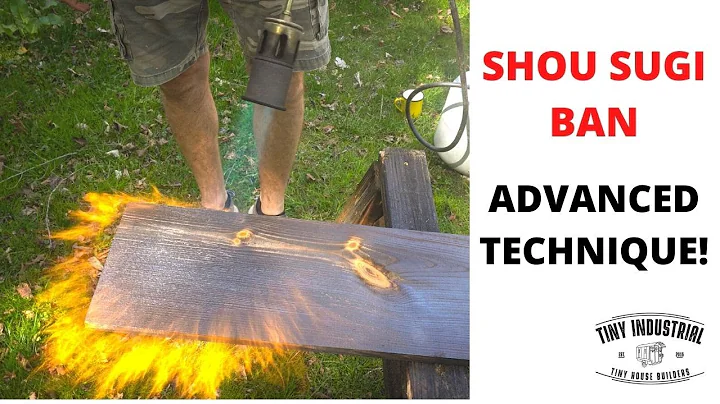 Charred Wood Technique - Shou Sugi Ban