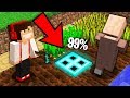 99% WIEŚNIAKÓW NIE WIDZI TAJNEGO DIAMENTOWEGO PRZEJŚCIA W MINECRAFT!