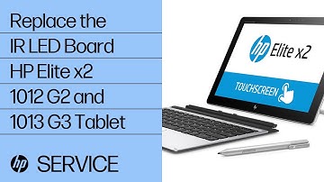 Replace the IR LED Board | HP Elite x2 1012 G2 and 1013 G3 Tablet | HP Support